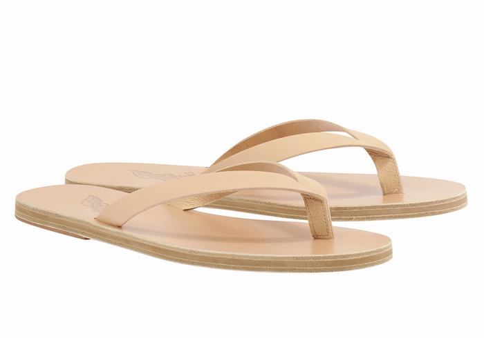 Tong Ancient Greek Sandals Solon Leather   | WZP-7505557